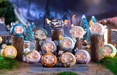 HEYONE Mountain Master Tuan Tuan Battle on the Farm Confirmed Blind Box Figure