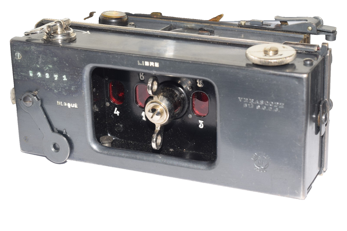 Jules Richard VERASCOPE Stereo Camera Lens Krauss Paris Zeiss