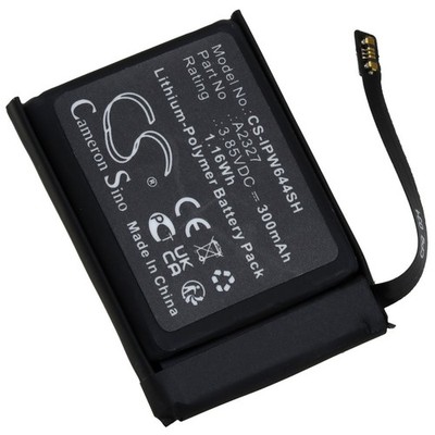 Akku für Apple Watch Series S6 44mm 3,85V 300mAh/1,2Wh Li-Polymer Schwarz