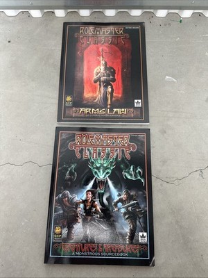 Role master Classic Sourcebooks Bundle Of 2: Arms Law & Creatures & Treasures