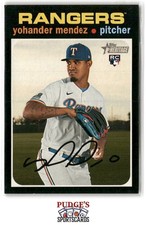 Yohander Mendez 2020 Topps Heritage #650