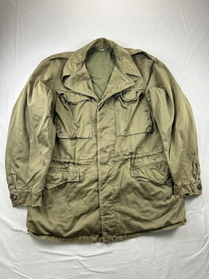 k*y様 m-43 militaryジャケット　1940s Vintage M43 Military Field Jacket 38 L WW2 40s US Army Parka Coat
