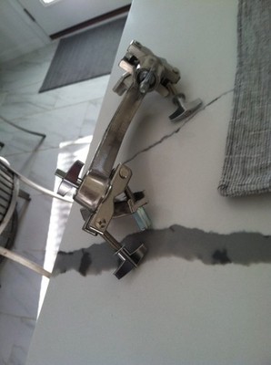 Long Revolving Multi-Clamp - Chrome - Drum Hardware Mount