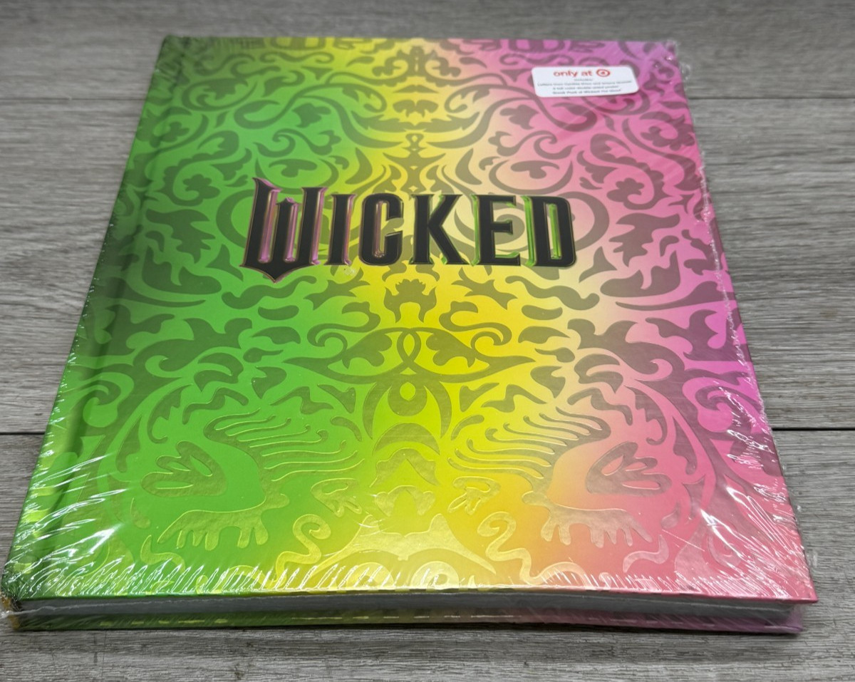 WICKED: The Official Visual Companion Target Exclusive Hardcover Book w/ Poster
