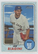 2017 Topps Heritage High Number Blue Border Joe Biagini #585 a2f