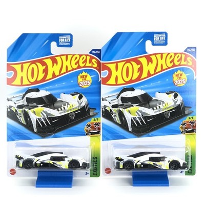 2 Hot Wheels PEUGEOT 9X8 Hypercar White New 2025 M Case HW Exotics 2/5 174/250