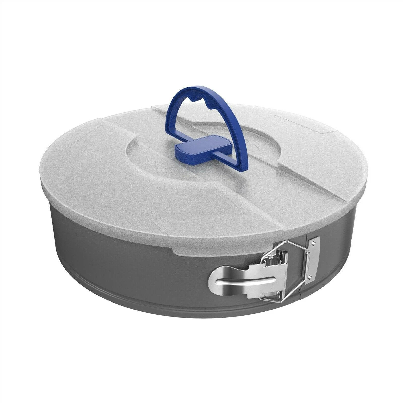 10 Inch Springform Pan Handle Lid Cheesecake Desserts Travel Party Anti Warp