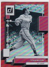 2022 DONRUSS ** RED BORDER ** STAN MUSIAL ST. LOUIS CARDINALS PARALLELS - 968