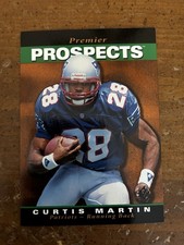 1995 SP - Premier Prospects Curtis Martin #18 (RC)