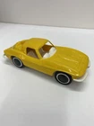 Vintage Tonka 1/25 Scale 1963 Yellow Split Window Corvette For Car Hauler Rare