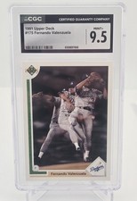 Fernando Valenzuela 1991 Upper Deck #175 CGC 9.5 Mint+ Dodgers