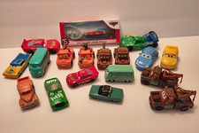 Disney Pixar Cars Lot x 18  Key - Mixed Scales / 9 Diecast  9 Plastic