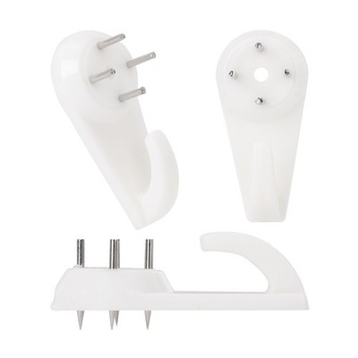 30pcs Concrete Wall Hooks, Non-Trace Picture Hanger for Wooden/Stucco/Plaster...