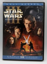Star Wars Episode III - Revenge of the Sith DVD Fullscreen Ewan McGregor 2005