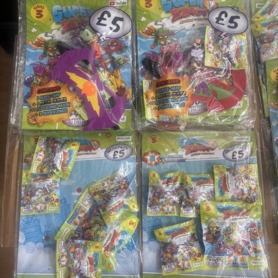 Super Zings Serie 3 - 2 versiegelte Anleitung 2 Multipacks 