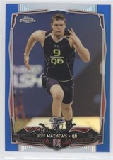 2014 Topps Chrome Blue Refractor 92/199 Jeff Mathews #113 0f8