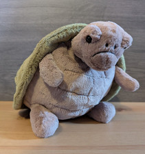 Jelly cat Timmy Turtle Stuffed Animal: 12" Ultra-Soft Plush, Perfect Kids' Gift