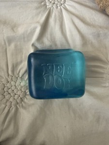 NeeDoh Nee Doh Nice Berg Niceberg Blue XL Giant Solid Squish Cube Ice Block