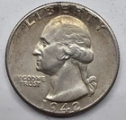 *SILVER* 1942-D  Washington Quarter -《Great Way To Buy Silver!!》