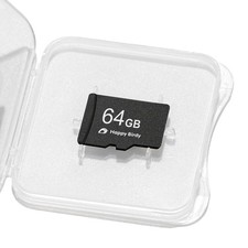 WuzuTech Happy Birdy 64GB MicroSD Card TF Memory for 64 GB, Black