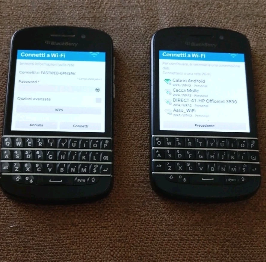 2x Blackberry Q10 Nero SQN100-3 Model: RFN81UW OS 10.3.3 UMTS LTE 16GB Leggi des - Immagine 2 di 4