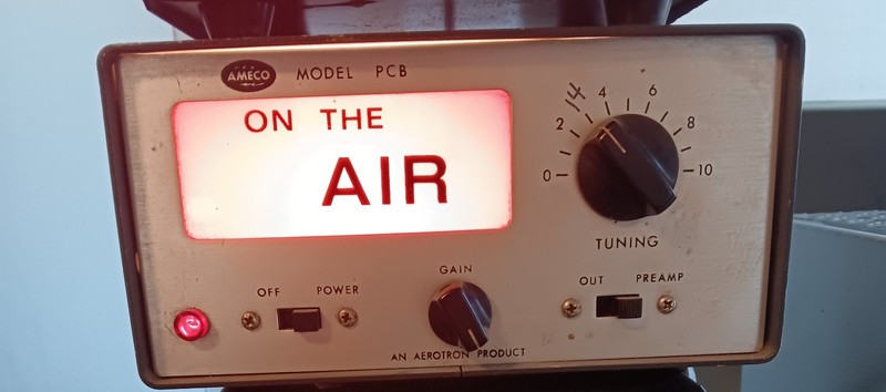 Ameco Model PCB cb/ham Radio Preamp Tested In Line And Working.