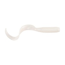 Gulp Alive 6In Pint Pearl White Fishing Bait Ideal For Jigs And Saltwater Spe...