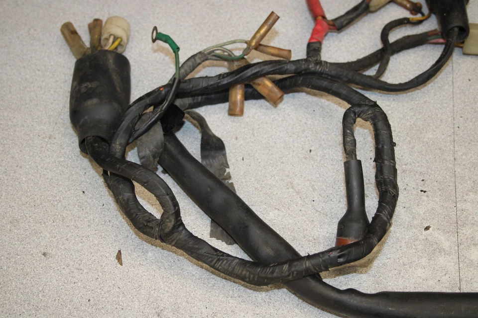 Honda CB450 1972 motor principal arnés de cableado motor telar de cable K15-2809 ABW Foto 4 de 4