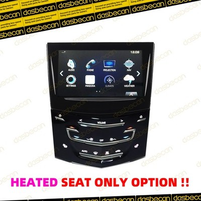 CUE System Touch Screen Nav Radio for Cadillac ATS CTS ELR SRX XTS w/ Heated