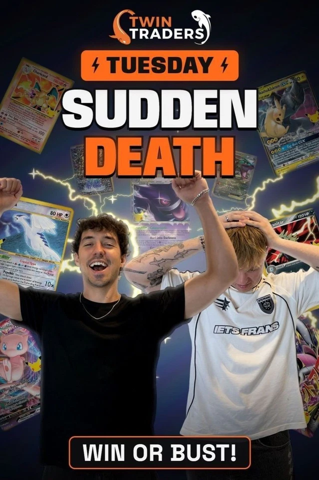 SUDDEN DEATH ⚡ Pokémon Cards – Win or Bust!