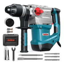 VERSATILE 1.25" SDS-Plus Rotary Hammer Drill - Four Functions & Grease Included