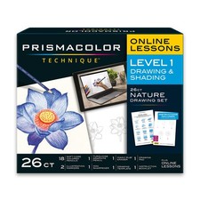 Prismacolor Technique, Art Supplies and Digital Art Lessons, Nature Drawing Set,