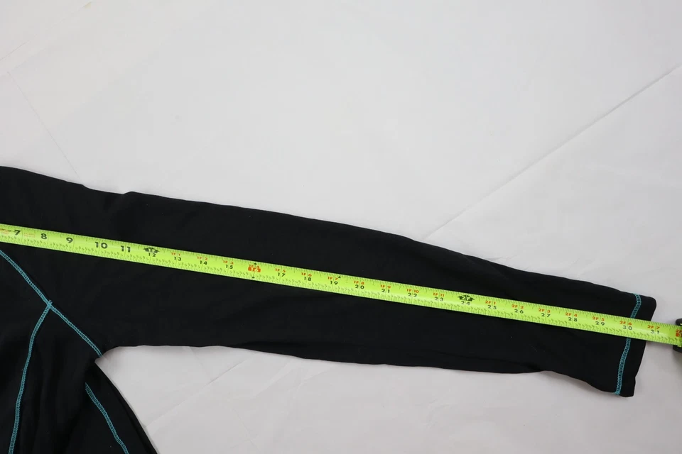 Camisa RBX Para Mujer Grande (L) X-DRI Negra Rendimiento Atlético Delgada Manga Larga Foto 4 de 4