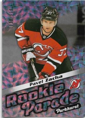 2016-17 PARKHURST ROOKIE PARADE #RP2 PAVEL ZACHA 930/999