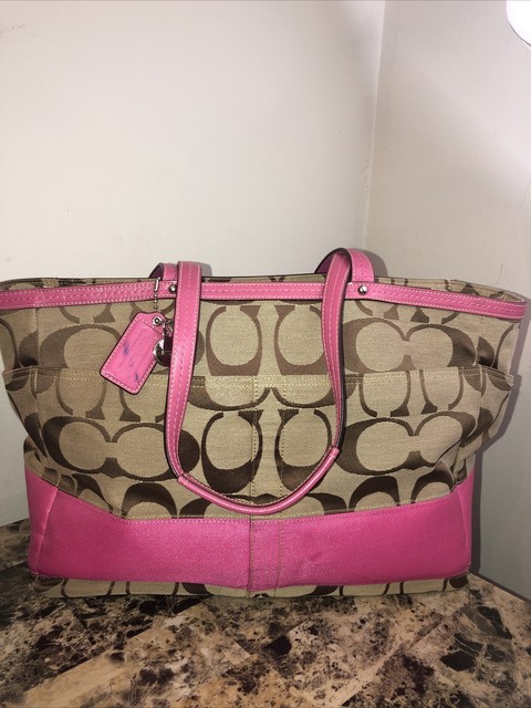 coach baby tote