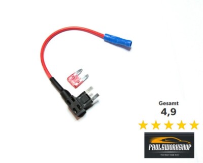 Sicherungskasten Mini inkl. Flachsicherung 12v  IP56 Wasserdicht 10A ATM APM