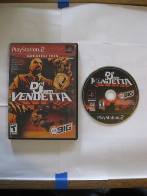 Def Jam Vendetta (Sony PlayStation 2, 2003), PS2 missing manual
