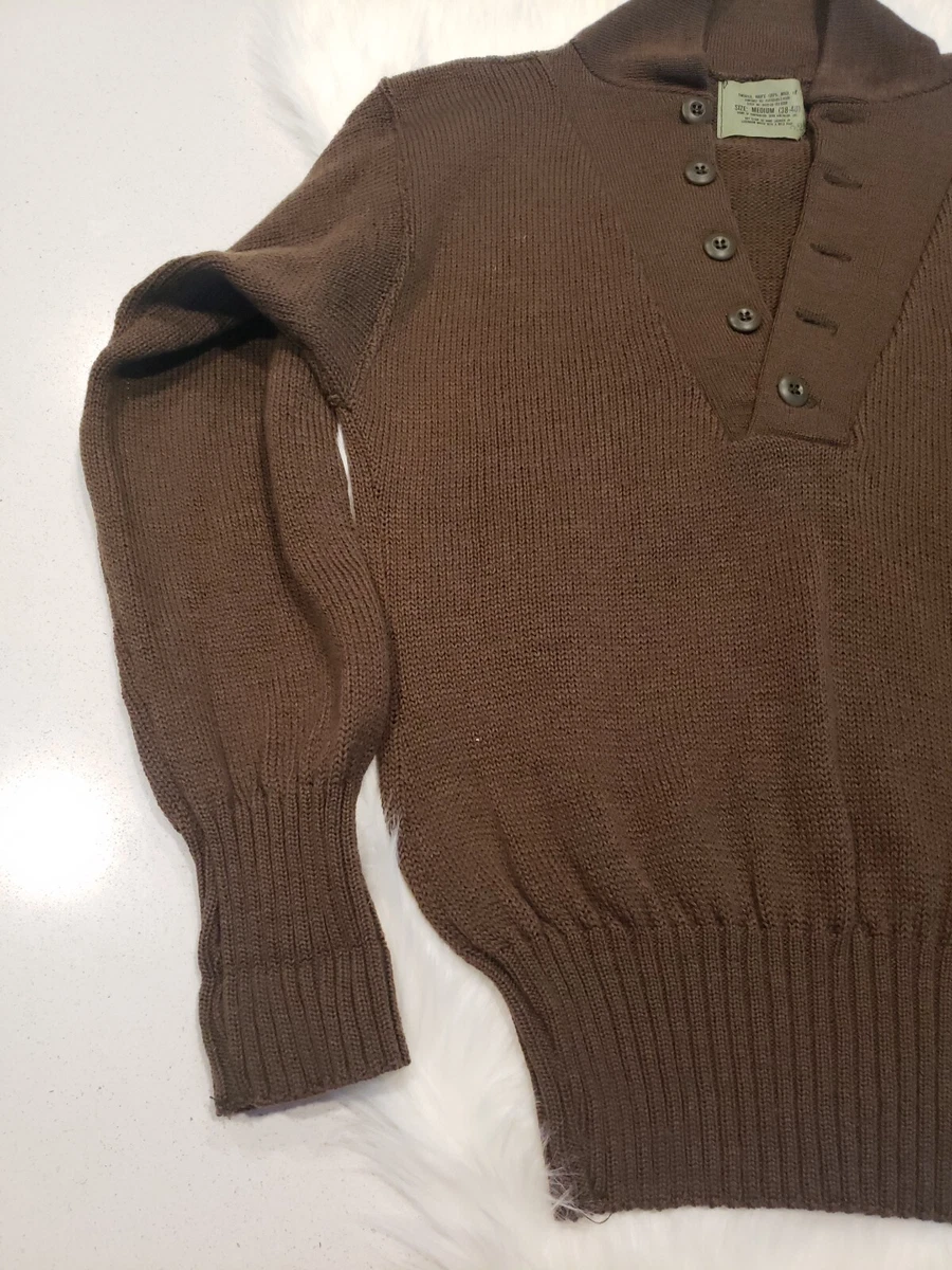 Mens army sweater clearance