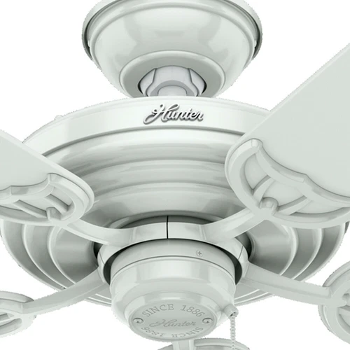 Hunter 52" Sea Air Outdoor Ceiling Fan Wet Rated Pull Chain Traditional NO LIGHT - Picture 10 of 21