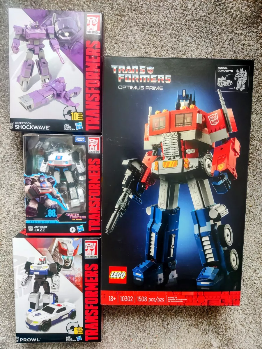 Lego transformers cheap shockwave