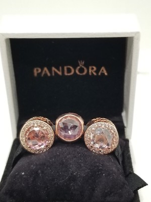 Pandora Rose Gold Radiant Hearts 