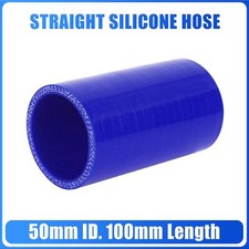 50mm ID Car Straight Silicone Hose Coupler Intercooler  Pipe Tube 10cm Long