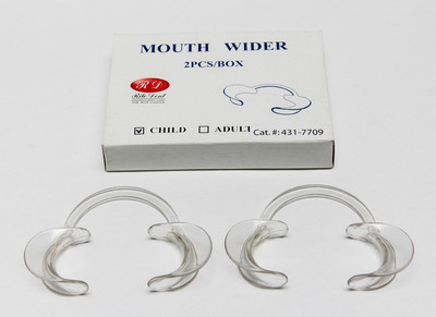 Lot De 6 Écarteurs De Joues Dentaires C-Type Taille Enfant - Pour Blanchiment & Soins