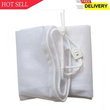 ATIE PoolSupplyTown 16" Width x 24" Length Fine Mesh Leaf Bag with Pull-N-Loc...