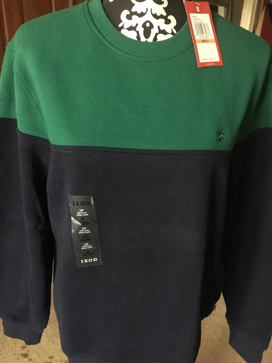 Izod sueded hotsell fleece sweatshirt