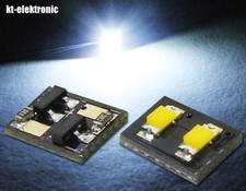 10 x Moba Haus-Beleuchtung WEISS mit 2 SMD LEDs 5-24 Volt LED-Modul mit 20mA KSQ