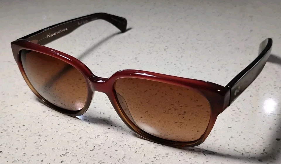 Gafas de sol Paul Smith Morley pulidas medio rojas marrones polarizadas PM8169-S 1213/5H Foto 3 de 4