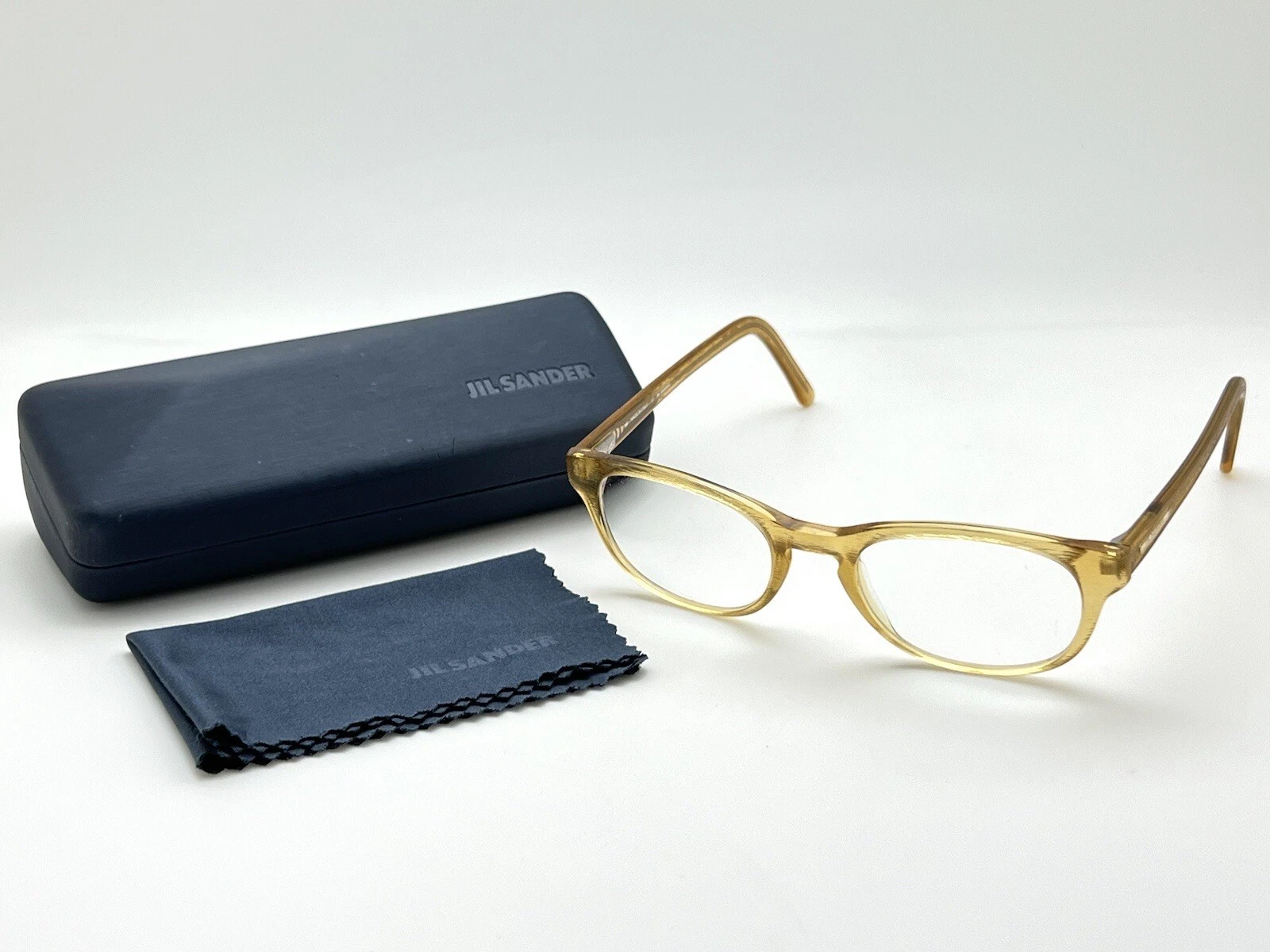 Jil Sander JS2643 771 Honey 140 49 20 Eyeglass Frames Made In Italy W/ Case