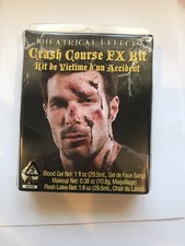 Crash Course FX Makeup Kit Accident Wounds Scars Costume Accessory Halloween