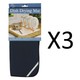 Envision Home Black Dish Drying Mat 16 X 18 Absorbent Microfiber (3-pack) on Sale